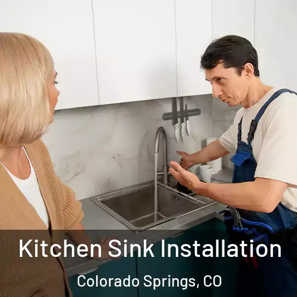  Kitchen Sink Installation Colorado Springs, CO