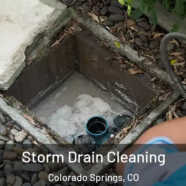  Storm Drain Cleaning Colorado Springs, CO