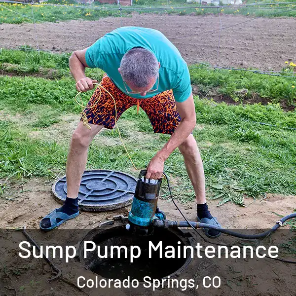  Sump Pump Maintenance Colorado Springs, CO